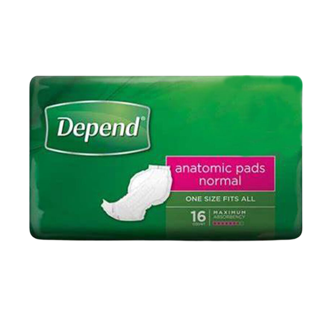 Depend Anatomic Pads Normal