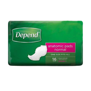 Depend Anatomic Pads Normal Disposable Pants & Liners