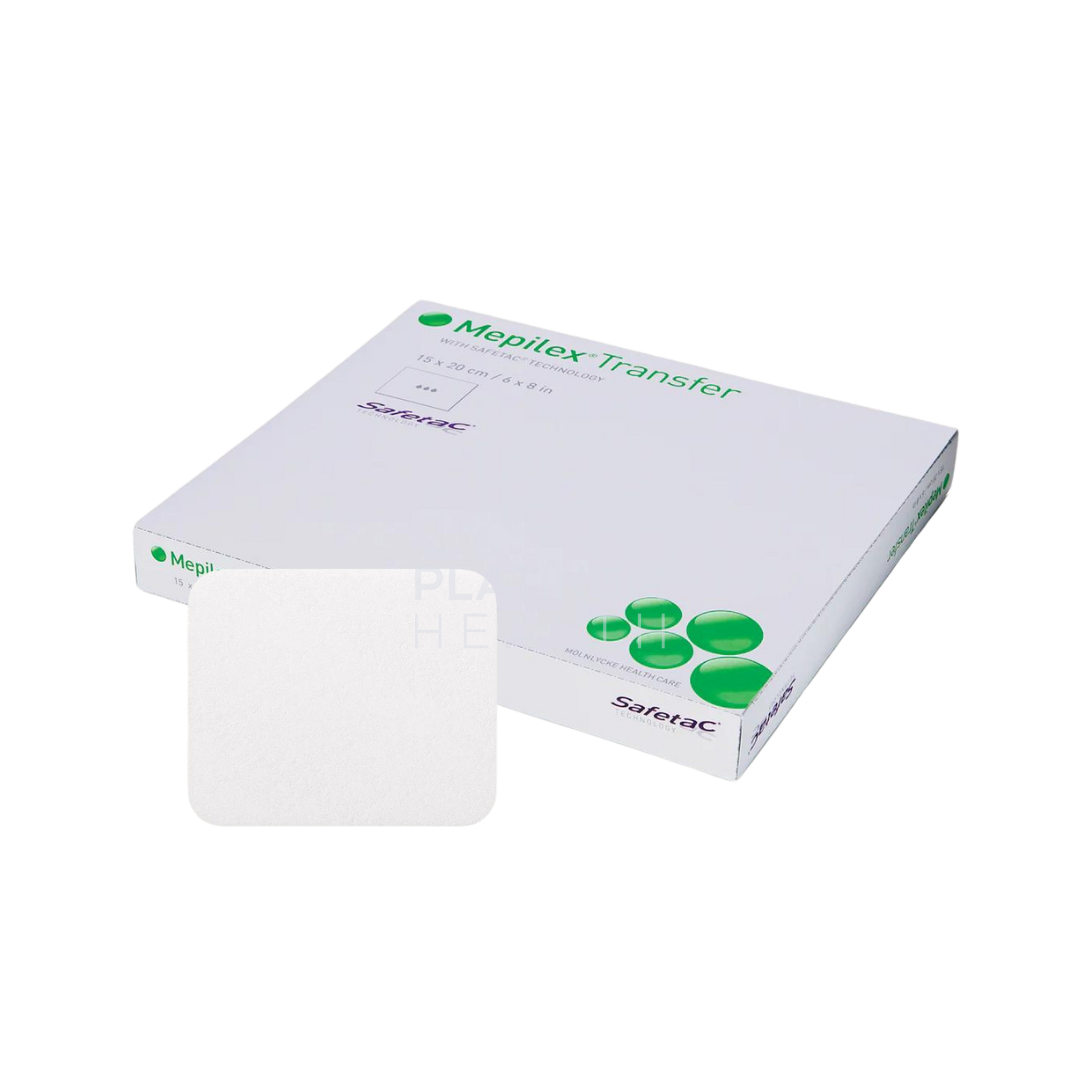 Molnlycke Mepilex Transfer Foam Dressing 10X12Cm Absorbent Dressings