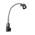 3W LED Examination Light with mobile base and wall mount in black– ideal for medical and clinical use.