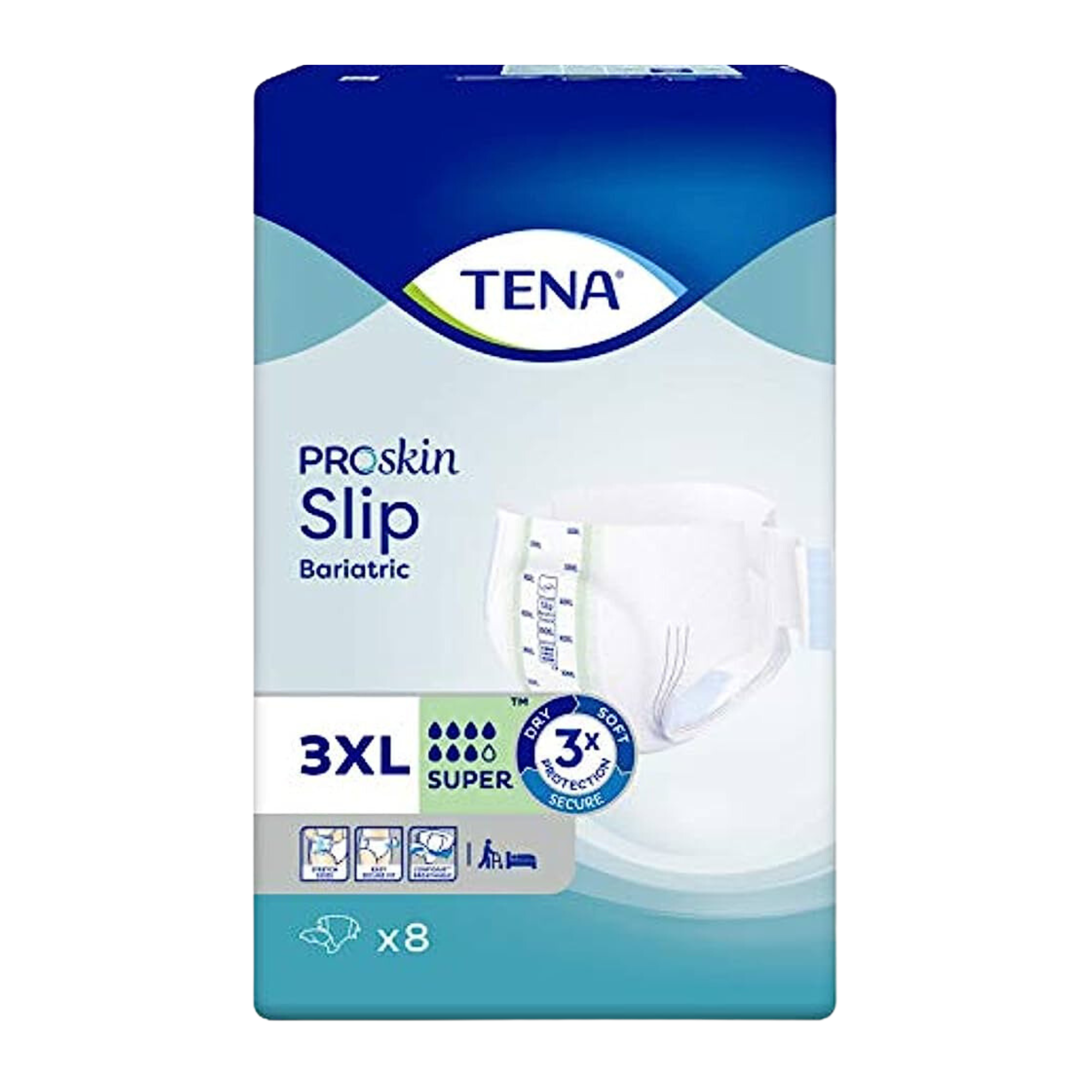 Tena Slip Bariatric Proskin 3Extra Large