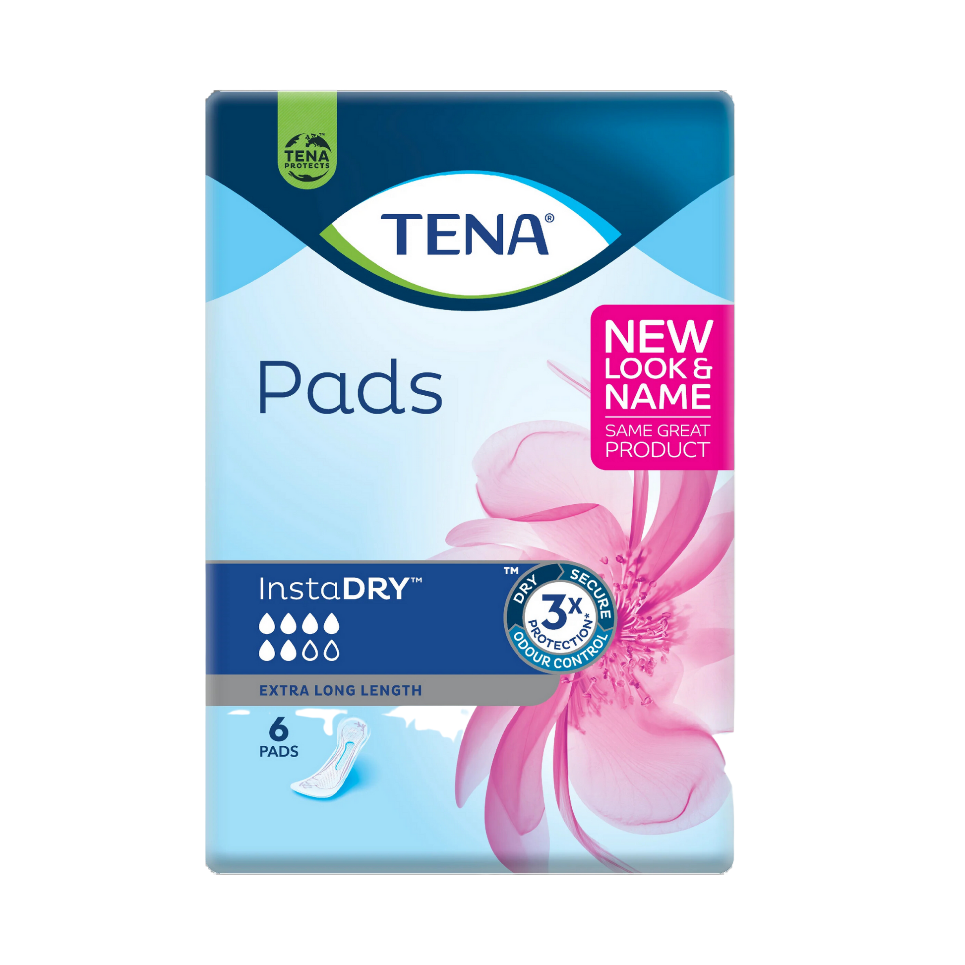 Tena Pads Instadry Extra Long Length Disposable Pants & Liners