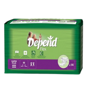 Depend Flex Super Plus Disposable Pads Pants & Liners
