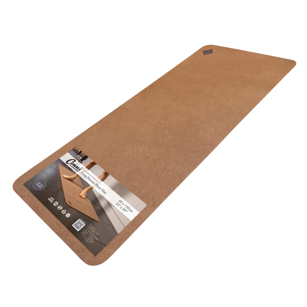 Conni Anti-Slip Floor Mat Long Runner Pebble