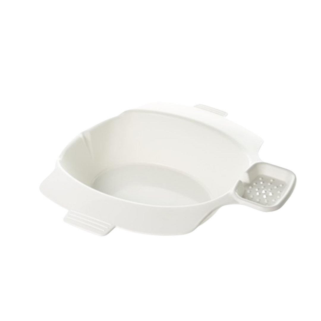 ADL portable bidet bowl, lightweight durable design, easy to use with standard toilets, supports hygiene, comfort, and independence in daily personal care.
