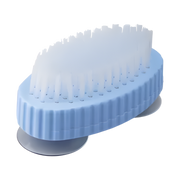 Nail or denture brush with suction caps, standard size, designed for hands-free cleaning to support independence in aged care and disability settings.