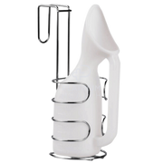 ADL Hygiene Urinal Bottle Holder provides secure, lightweight storage for male and female urinals, reducing spills and supporting hygiene in care settings.