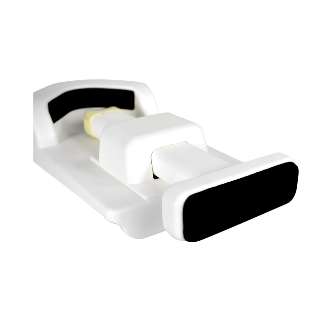 ADL Kitchen Belly Clamp opener, secure clamp design for jars and bottles, hands‑free aid supporting independence and safe food preparation.