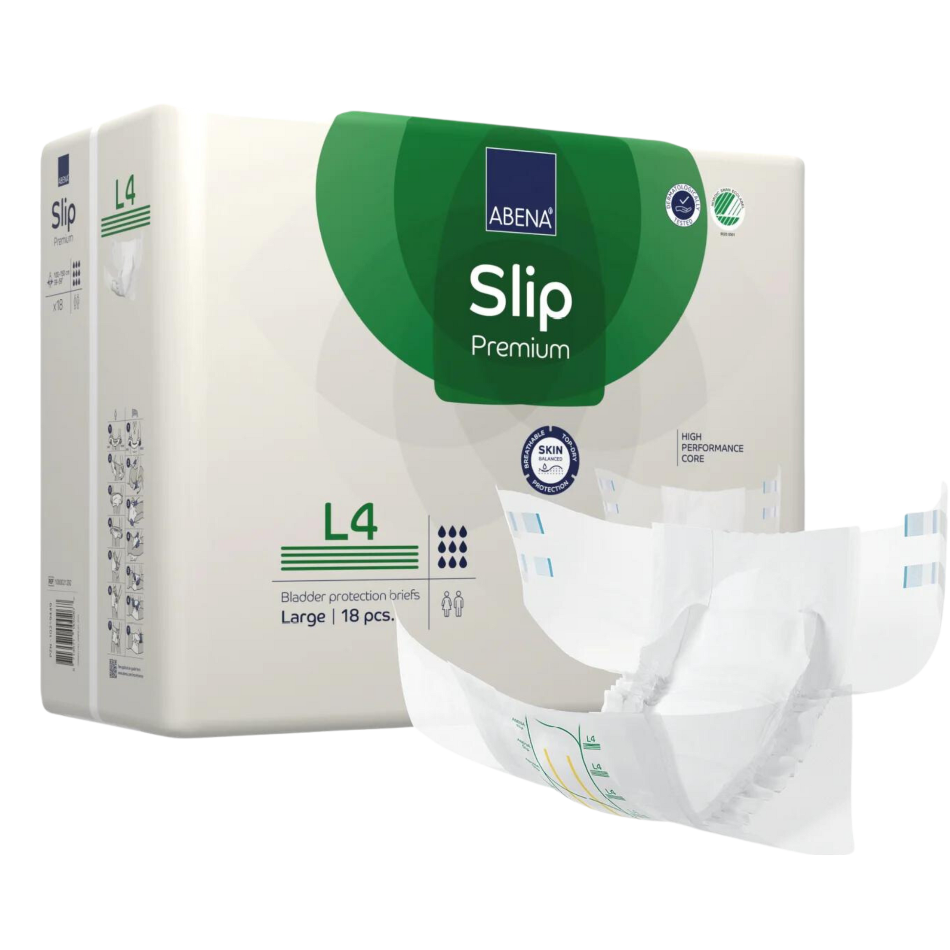 Abena Slip L4 4000Ml 100-150Cm Disposable Pads Pants & Liners