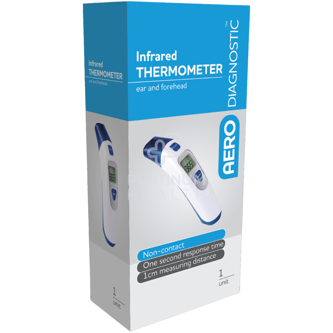 Aerodiagnostic Personal Infrared Ear and Forehead Thermometer