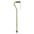 Airgo Comfort-Plus Aluminum Cane with offset ergonomic handle and non-slip rubber tip, designed for lightweight, adjustable support and wrist comfort.