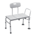 Aspire Bariatric Bath Transfer Bench with wide seat and curved backrest, ideal for safe bath transfers for heavier users.