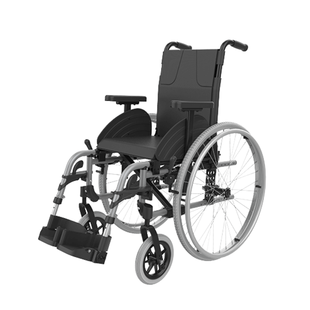 Aspire Evoke 2 Youth Wheelchair – lightweight, self-propelled wheelchair with adjustable seat and backrest, designed for young users.