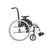 Aspire Evoke 2 Youth Wheelchair – lightweight, self-propelled wheelchair with adjustable seat and backrest, designed for young users.