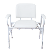 Aspire Shower Chair Maxi Adjustable – Extra-wide shower chair with adjustable height and non-slip feet