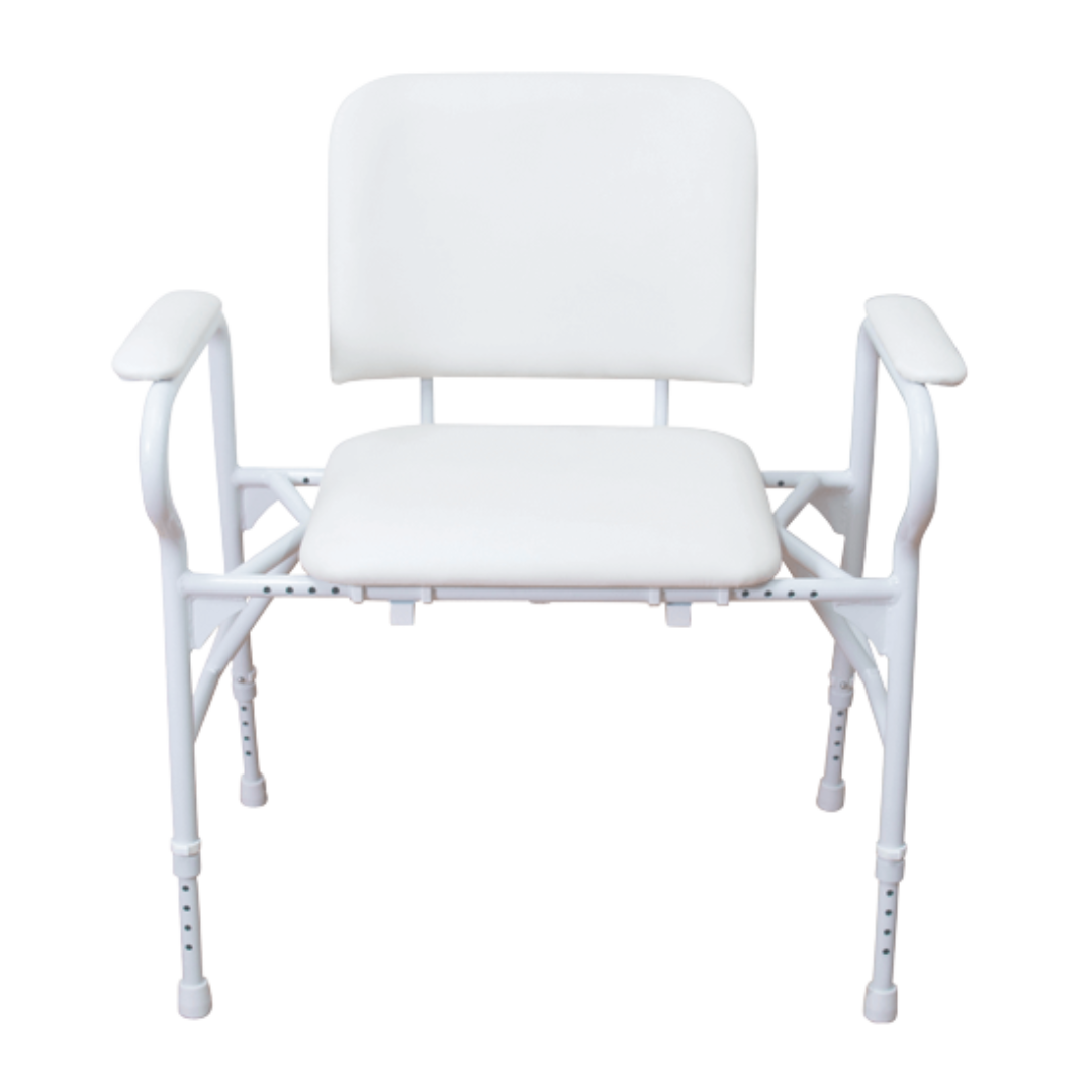 Aspire Shower Chair Maxi Adjustable – Extra-wide shower chair with adjustable height and non-slip feet