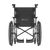 Aspire Socialite Folding Wheelchair with lightweight aluminium frame, padded seat, flip-up armrests, and swing-away footrests in a compact fold-down design.