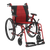 Aspire Socialite Folding Wheelchair with lightweight aluminium frame, padded seat, flip-up armrests, and swing-away footrests in a compact fold-down design.
