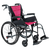 Aspire Vida Self Propelled Wheelchair with quick-release rear wheels, folding aluminium frame, and padded seat for user-driven mobility.