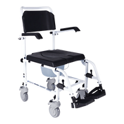 Aspire 440mm Aluminium Commode Attendant Models Lightweight & Adjustable 