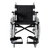 Aspire Assist 3 Folding Manual Wheelchair with black frame, padded seat, and large rear wheels – suitable for self-propelling users.