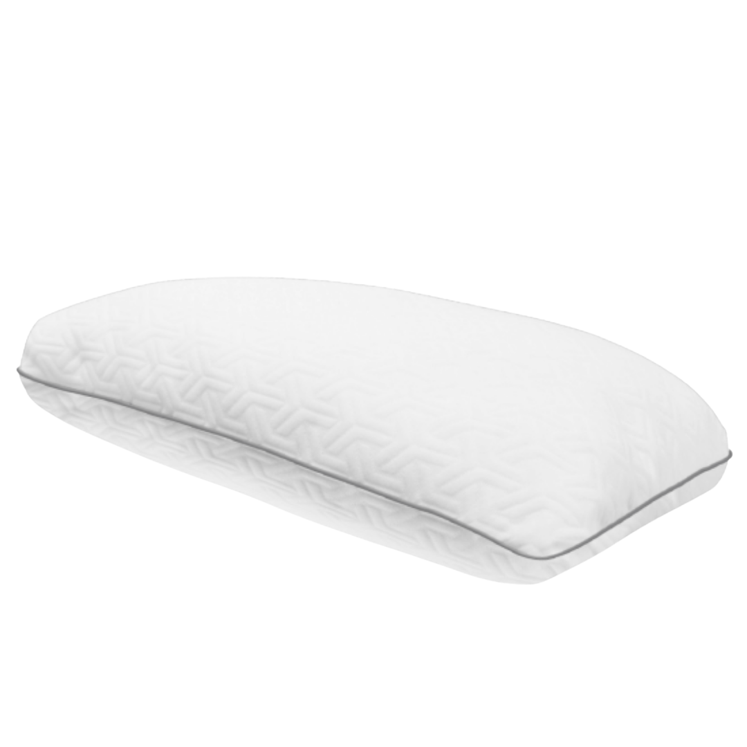 Aspire ComfiMotion Plush Pillow offers soft comfort and supportive design for restful sleep and posture care.