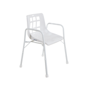 Aspire Heavy-Duty Shower Chair 200kg Capacity Bariatric Design Height-Adjustable Aluminum/Steel