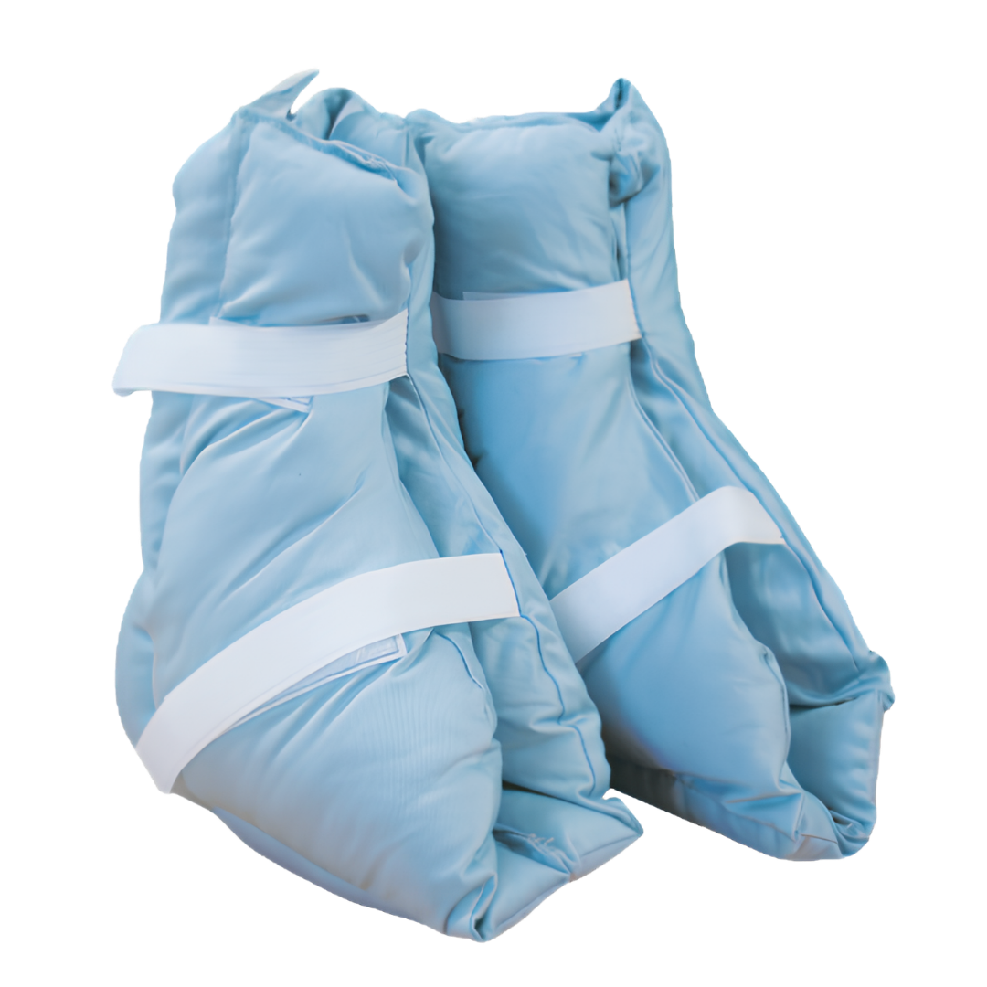 Aspire Heel Protector Pair, soft padded design for pressure relief, supports heel offloading, reduces risk of ulcers, and enhances comfort during recovery.