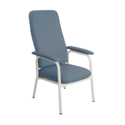 Aspire High Back Classic Day Chair in Champagne and Slate finish, offering supportive comfort and stability for aged care and daily living use.