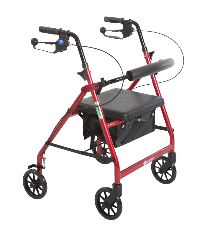 Aspire Mini Seat Walker 6" Wheels