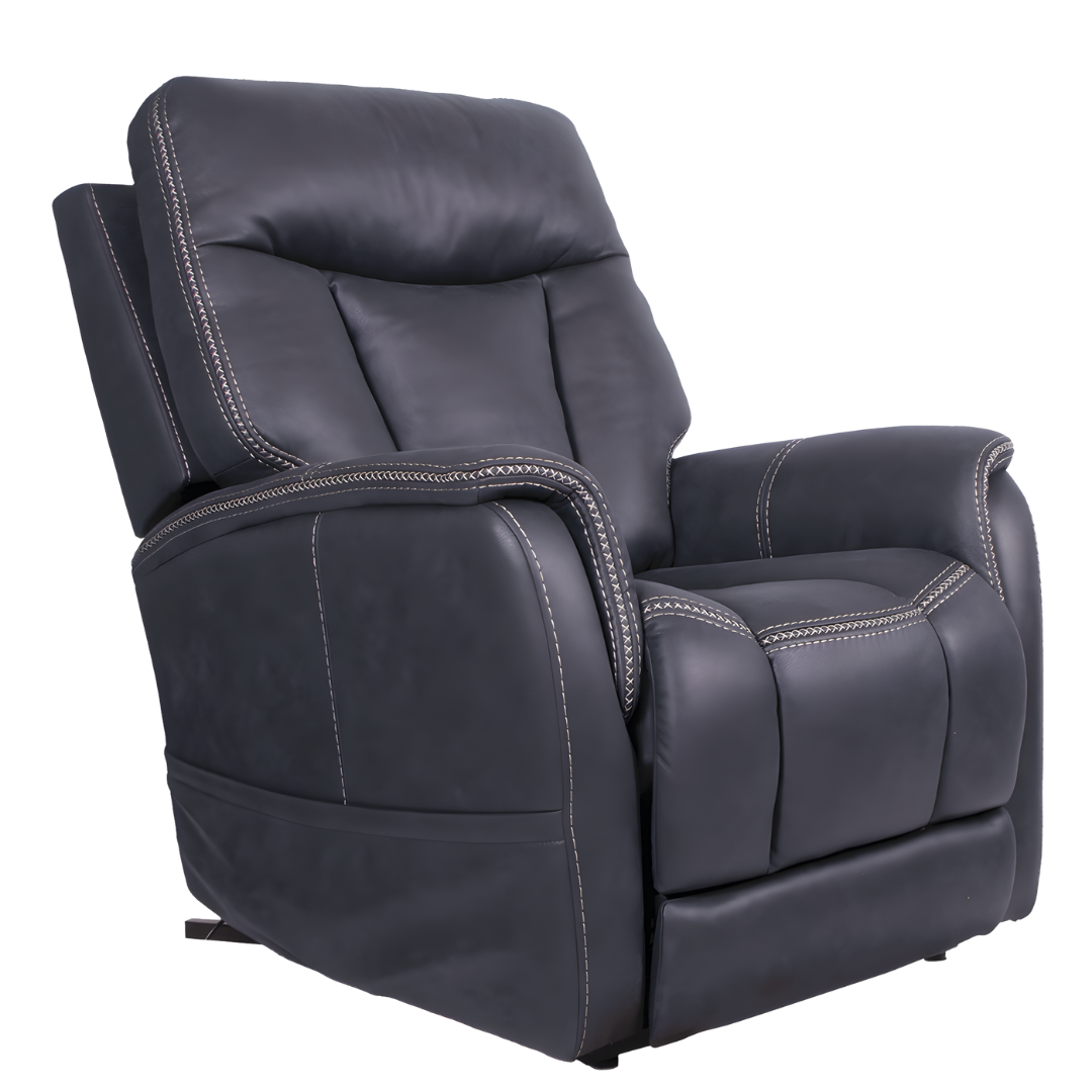 Aspire Monet Dual Action Lift Recline Chair in Canyon Ocean, designed for supportive comfort, independence, and mobility assistance in aged care and home use.