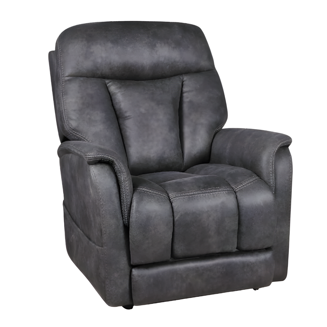 Aspire Monet Dual Action Lift Recline Chair in Canyon Ocean, designed for supportive comfort, independence, and mobility assistance in aged care and home use.