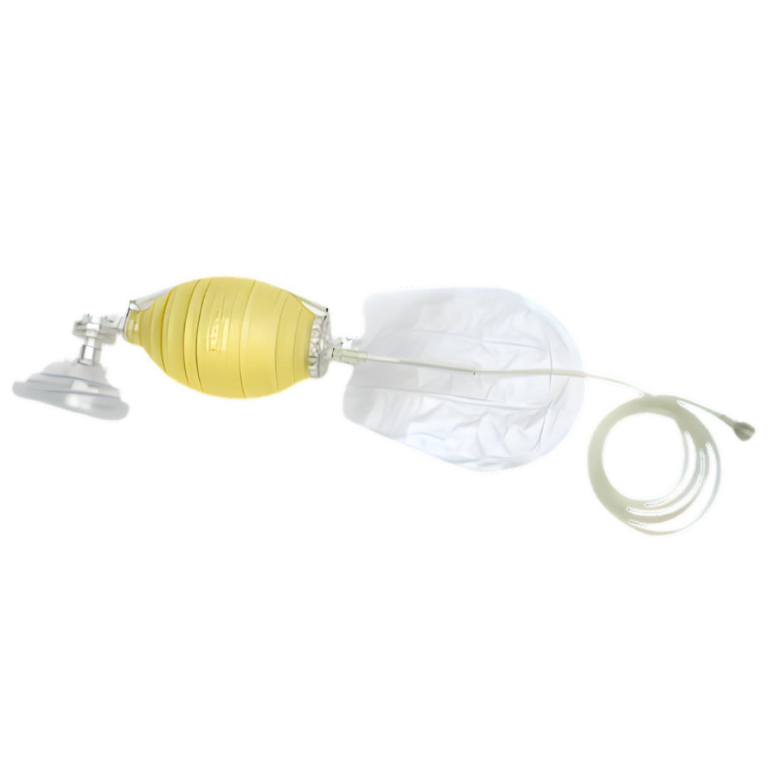 Bag Valve Mask Resuscitator in infant, child, and adult sizes designed for safe, effective manual ventilation during emergencies and respiratory distress situations.
