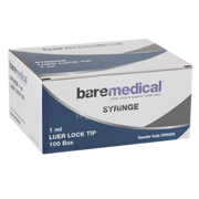 Baremedical Syringe Luer Lock Tip 1ml