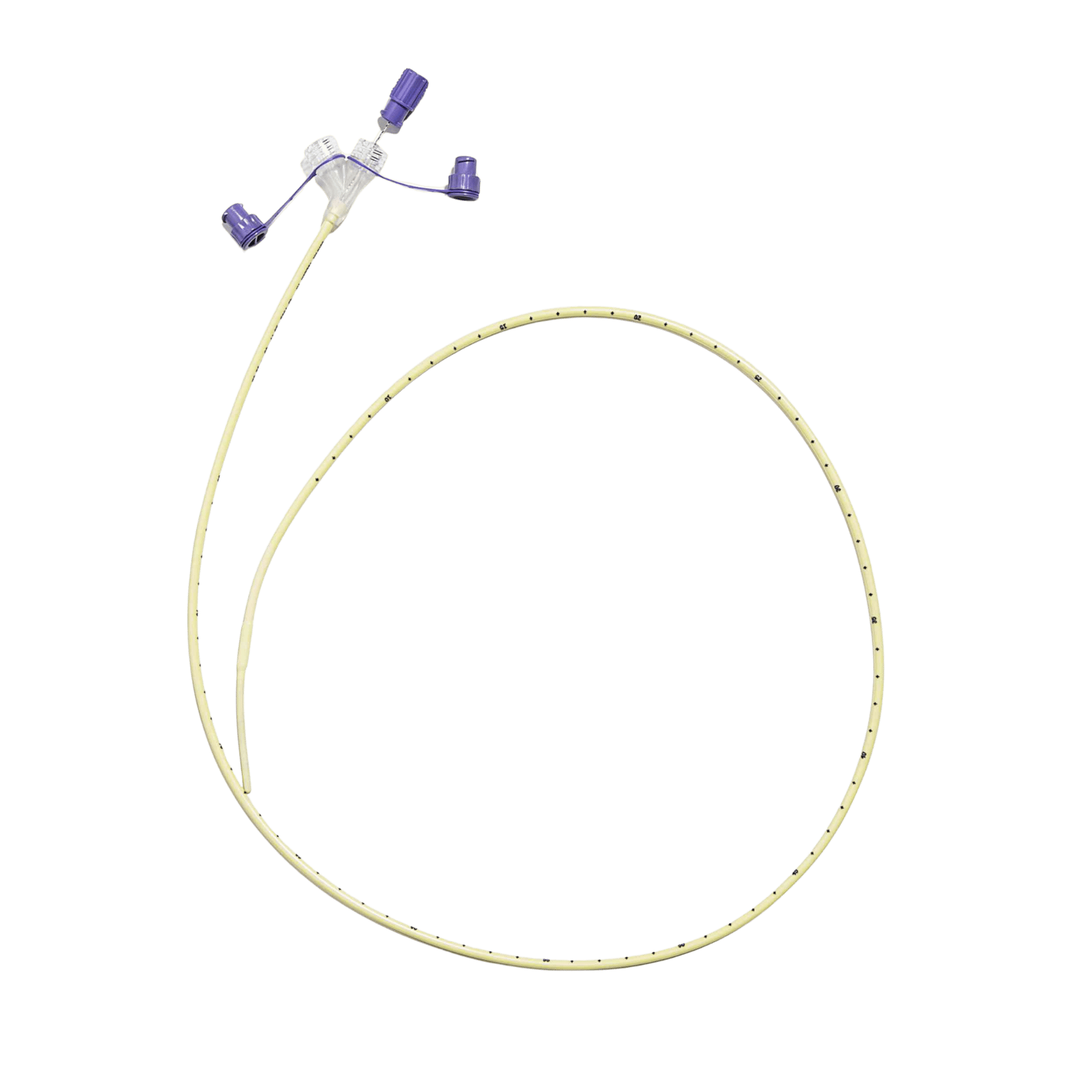 CORFLO 10Fr 91cm Ultra Nasogastric Feeding Tube — 3g Weighted ENFit with Stylet (Avanos) 