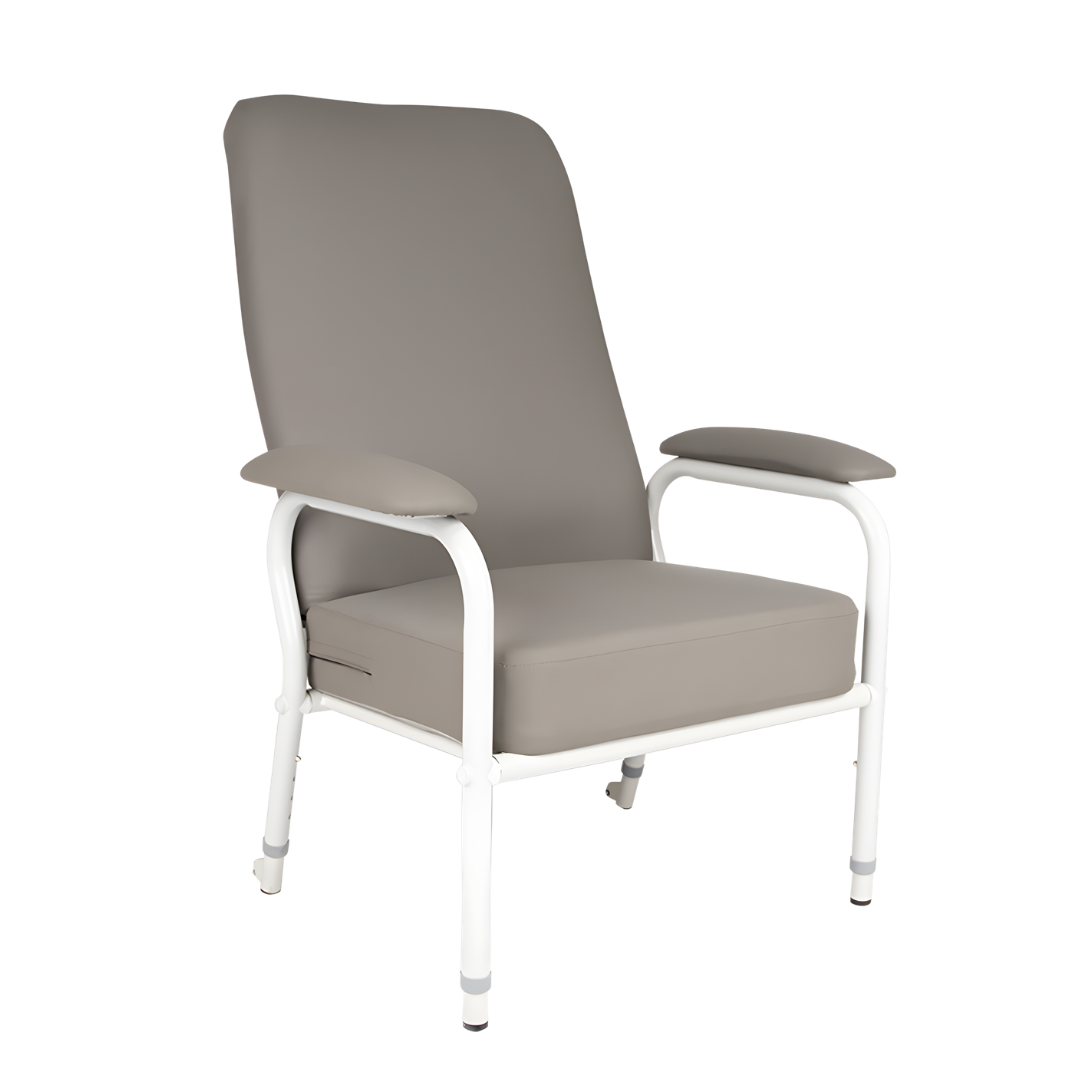Royale Medical Chair Highback with adjustable air cushioning, 205kg safe working load, designed for pressure relief and supportive daily living comfort.