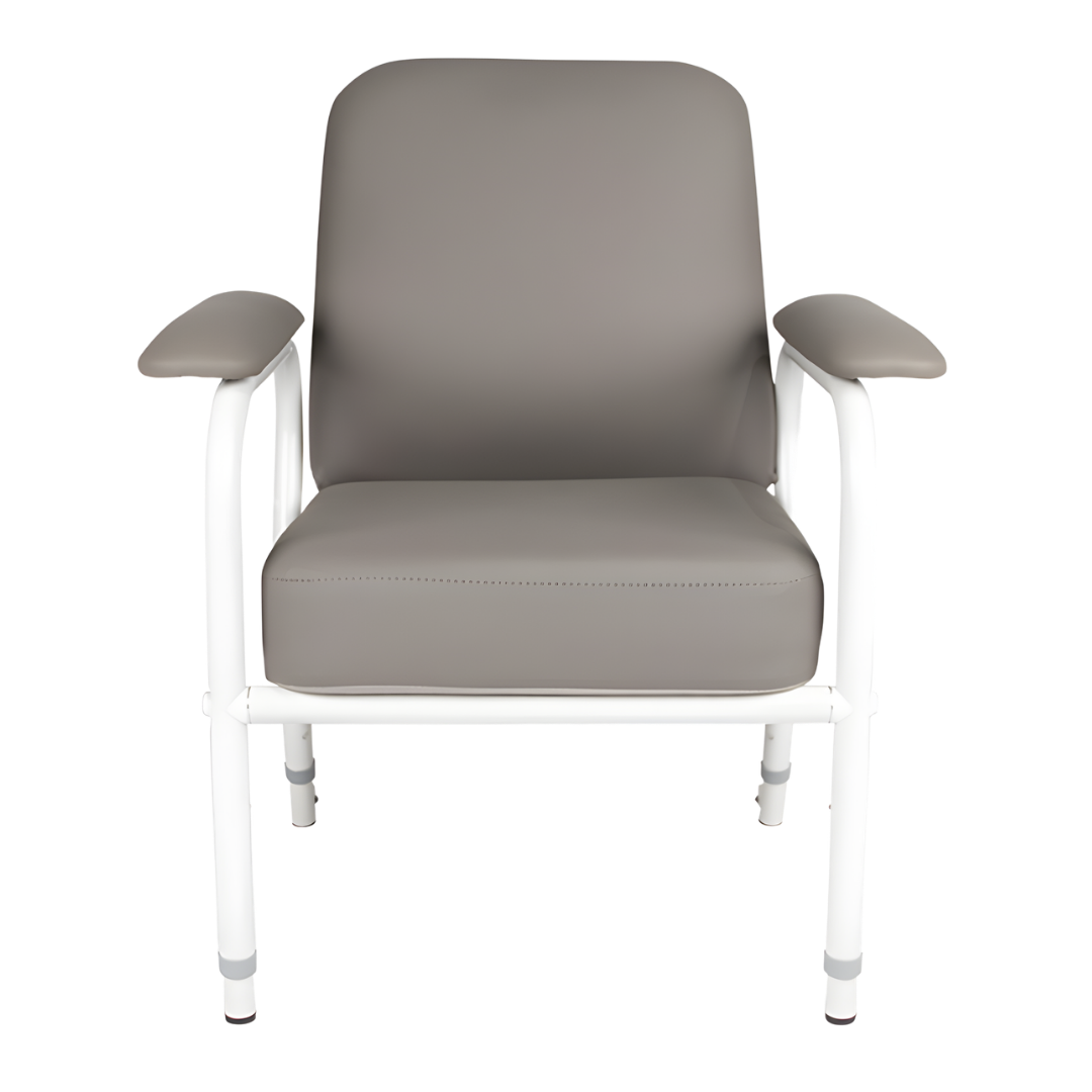 Royale Medical Chair Lowback with adjustable air cushioning, 205kg safe working load, designed for pressure relief and supportive daily living comfort.