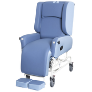 Cobalt Health Air Chair Slimline with a slim ergonomic frame, cushioned seat and backrest, designed for comfort and support.