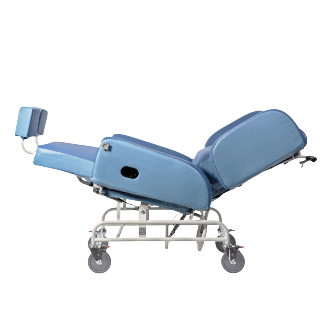 Cobalt Health Air Chair Slimline with a slim ergonomic frame, cushioned seat and backrest, designed for comfort and support.