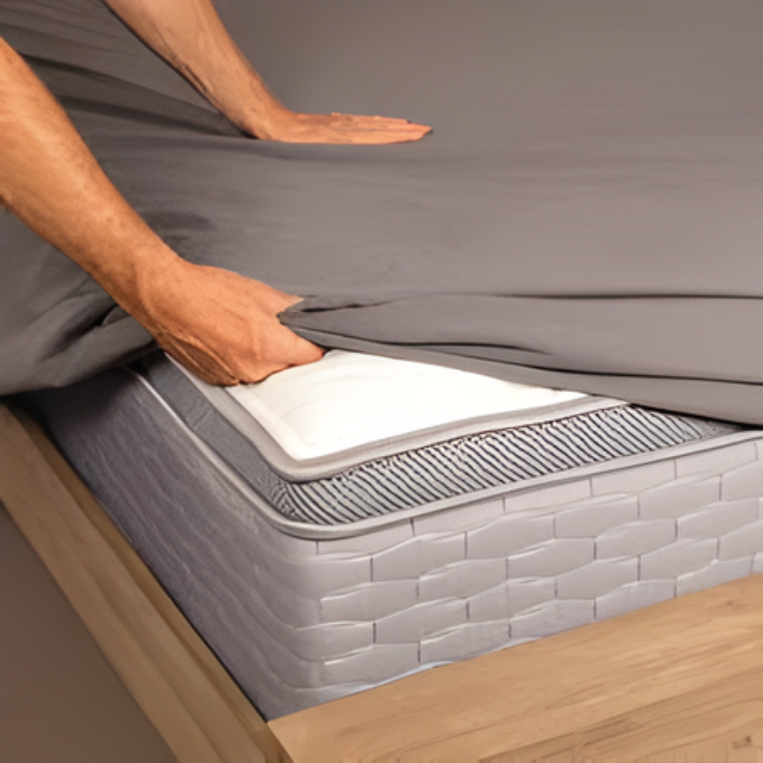 Conni Micro-Plush Waterproof Mattress Encasement in Single, Double, King Single, Queen and King sizes provides soft, washable full mattress protection with discreet comfort.