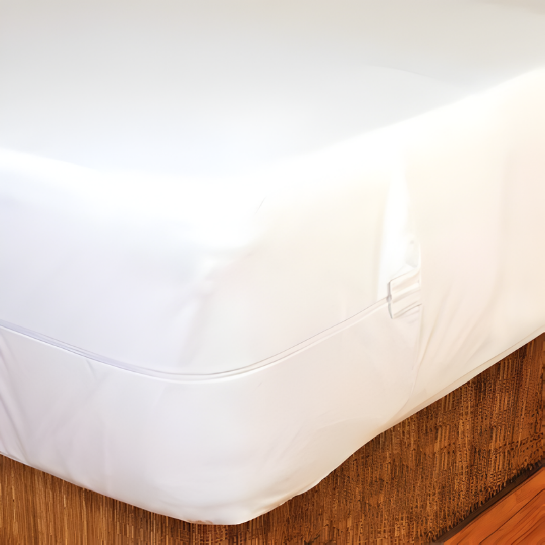 Conni Micro-Plush Waterproof Mattress Encasement in Single, Double, King Single, Queen and King sizes offers soft, washable full coverage bedding protection.