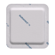 DURAMAX N non‑adhesive super absorbent dressing for moderate to heavily exuding wounds, gentle on fragile skin, reduces maceration, and improves comfort.