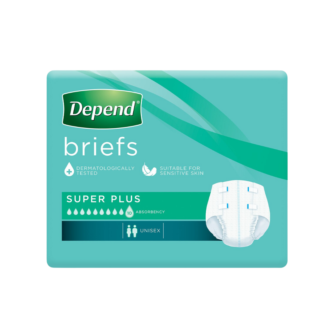 Depend Brief Super Plus Medium Disposable Pads Pants & Liners