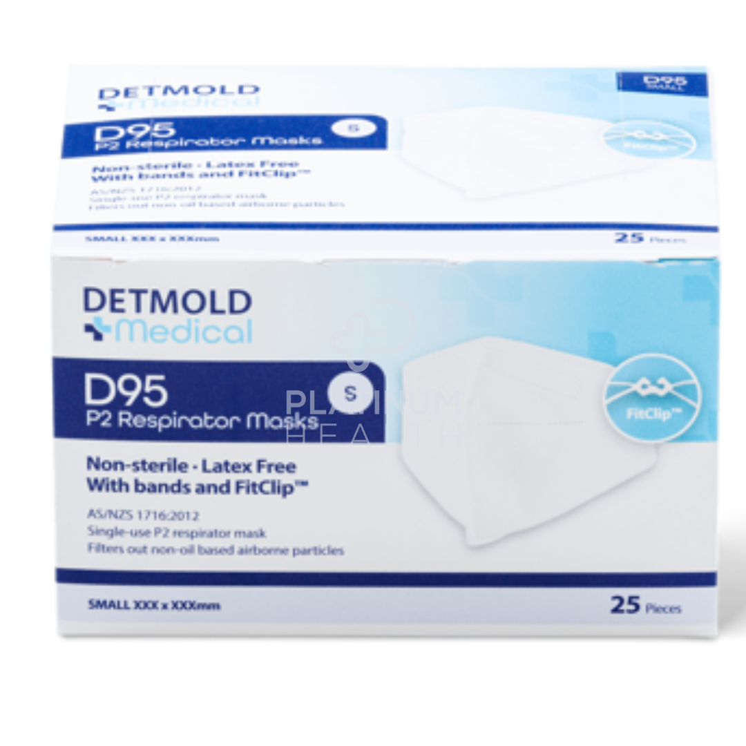Detmold D95 P2 Respirator with FitClip
