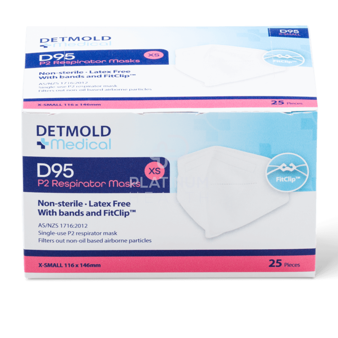 Detmold D95 P2 Respirator with FitClip