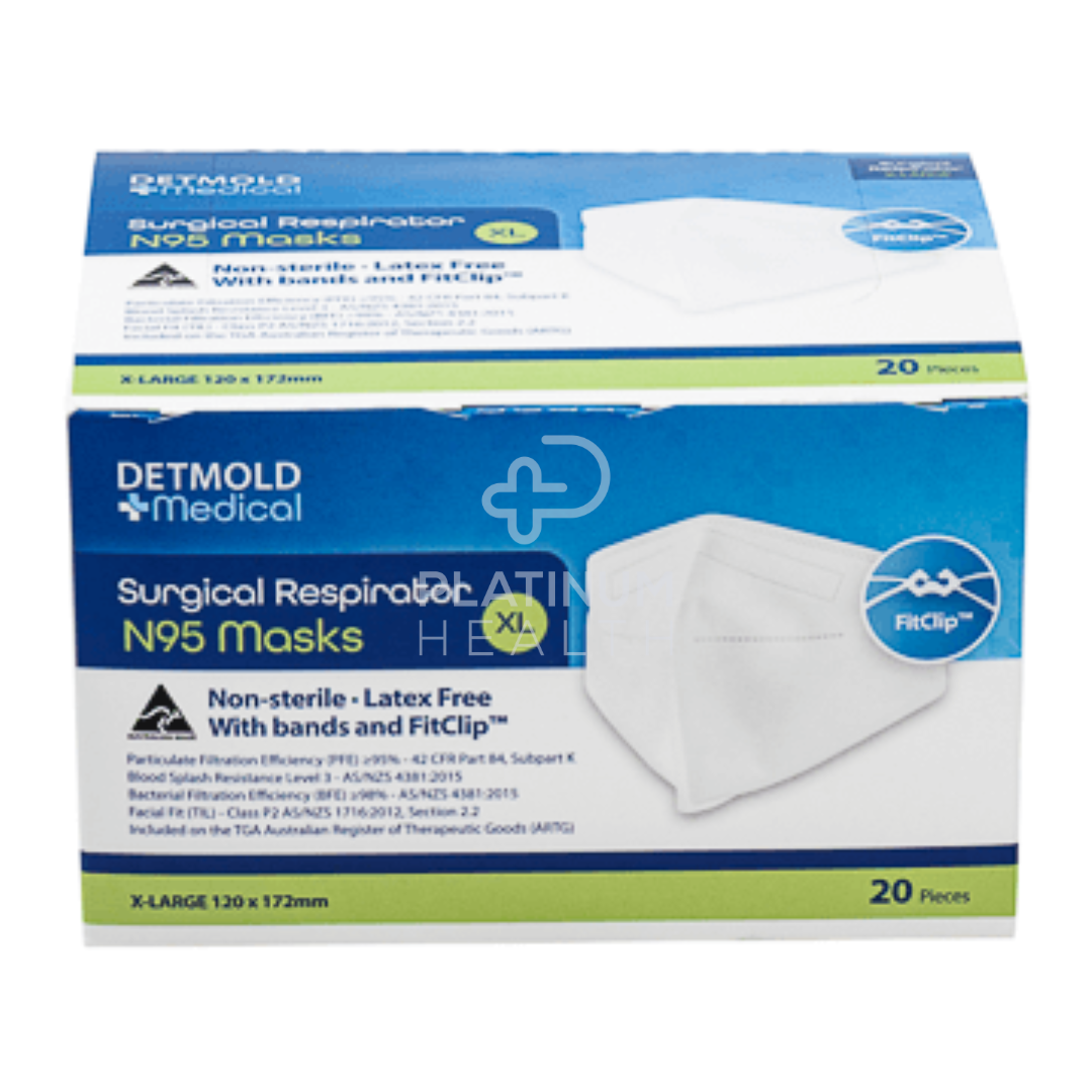 Detmold N95 Surgical Respirator with Fitclip