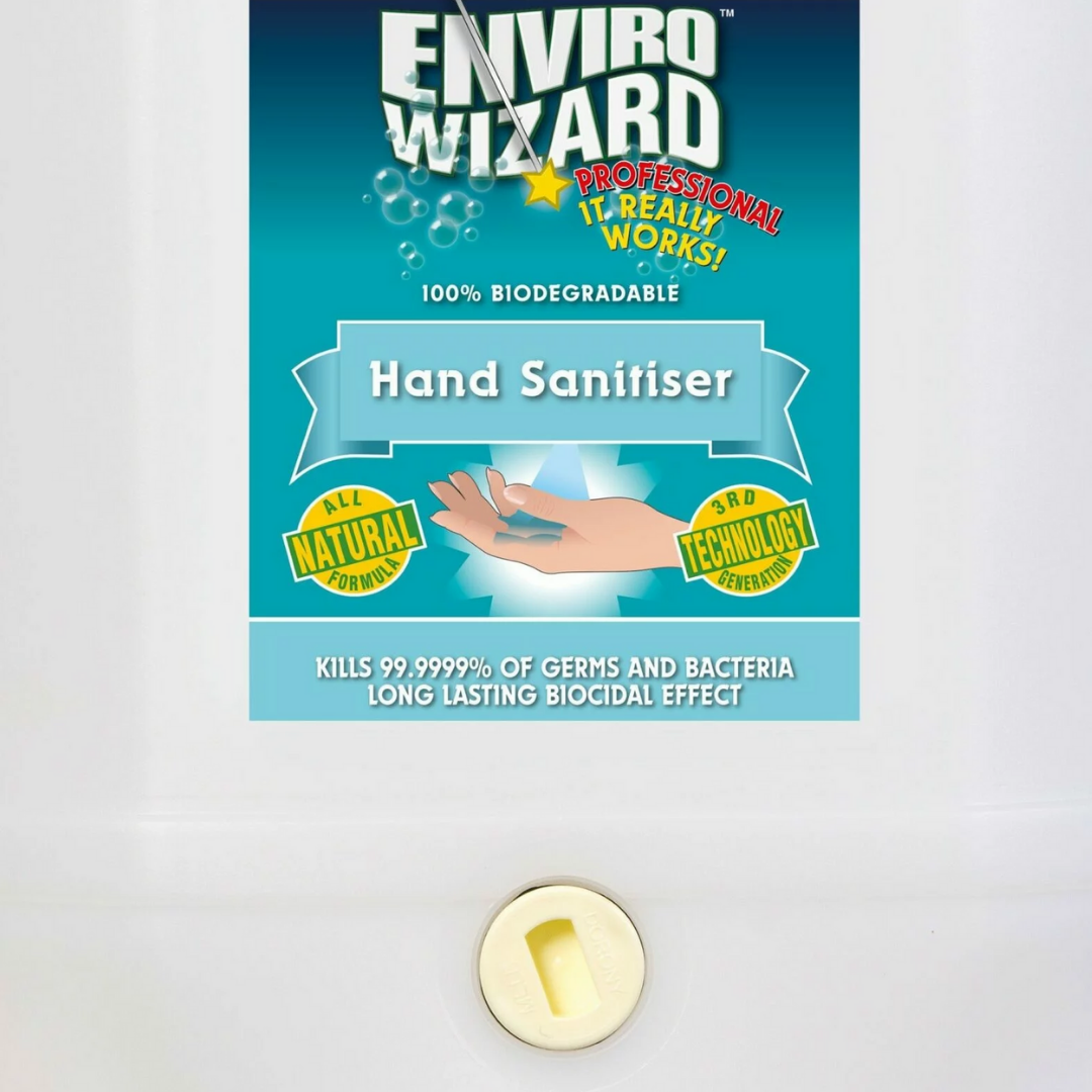 Enzyme Wizard Hand Sanitiser 20 Litre Ready To Use