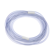 Flexible suction tubing, sterile double-wrapped, 6m length, single-use disposable design for safe airway management and infection control procedures.