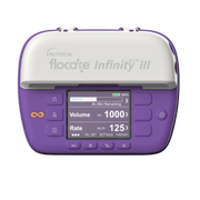 Flocare Infinity III Feeding Pump – Portable enteral feeding pump with personalised therapy modes, colour display, and advanced safety features.