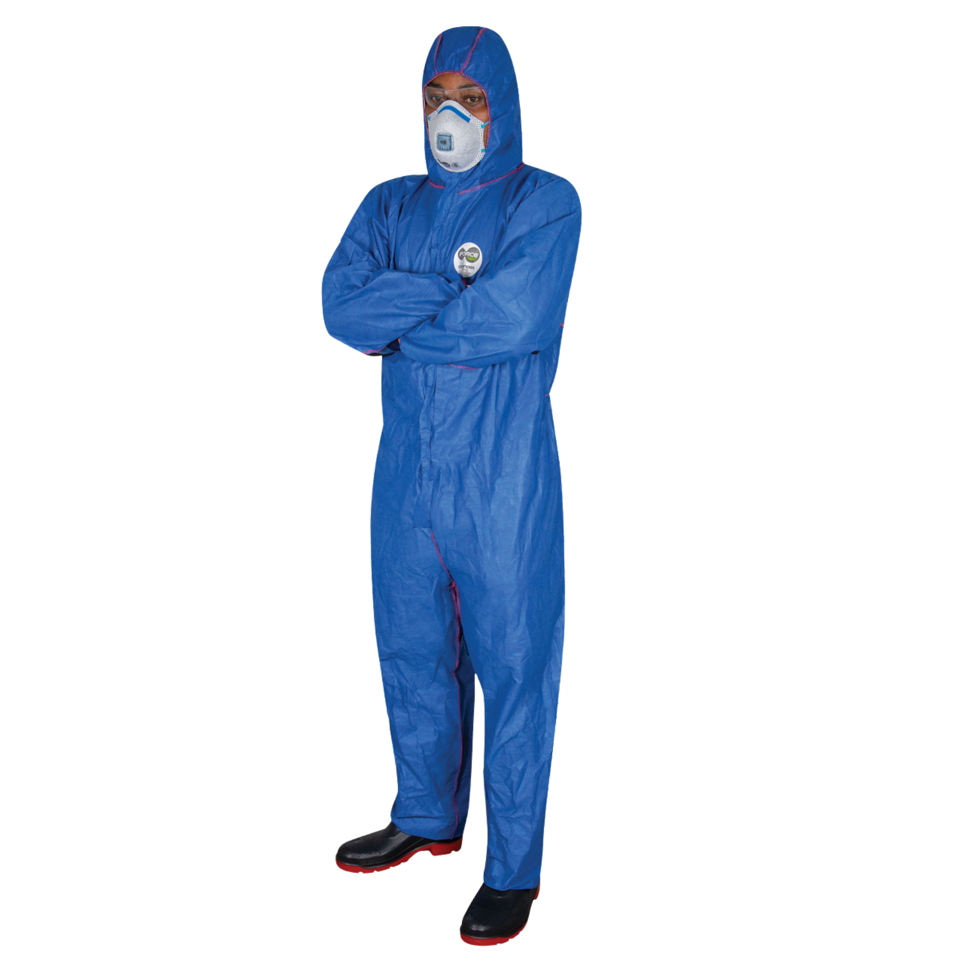 Force360 Defender Type 5-6 Coverall Blue Large / Each Coveralls